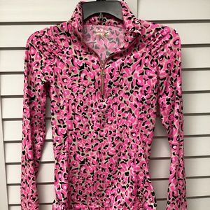 Lilly Pulitzer Justine half zip xxs